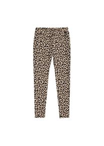 WE Fashion Leggings beige / taupe / zwart 98-104