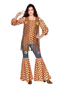 Amscan Déguisement femme Holly Hippie Girl années 70