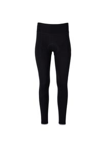 Endurance Women's Juvel Long Cycling Tights W/Gel-Pad Cycling bottoms Women (42, black)