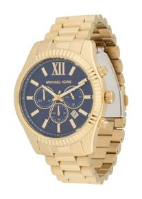Michael Kors Heren Analoog horloge 'LEXINGTON' marine / goud One Size