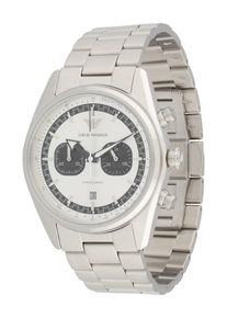 Emporio Armani Heren Analoog horloge zwart / zilver One Size