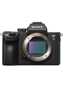 Aparat foto Mirrorless Sony Alpha A7III, 24.2 MP, Full-Frame, Body, E-Mount, 4K HDR, 4D Focus, Wi-Fi, NFC, ISO 100-51200, Negru