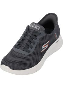 Skechers Heren Slip-ons donkergrijs 40