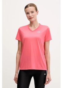 Under Armour tricou de antrenament Tech culoarea roz