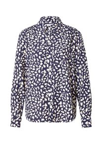 Seidensticker Kvinnor Blus 'Schwarze Rose' beige / m&ouml;rkbl&aring; Storlek 48