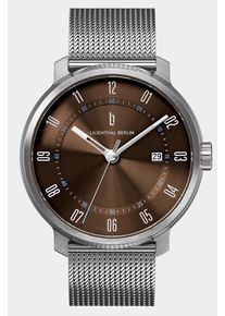 Zegarek Automatyczny Męski | Srebrny brąz | Siatkowy pasek | 42mm | Neolux Automatyczny | Lilienthal Berlin