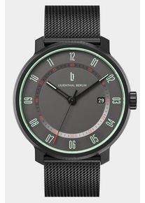 Zegarek Automatyczny Męski | Szary | Siatkowy pasek | 42mm | Neolux Automatyczny | Lilienthal Berlin