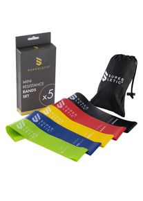 Capital Sports Uros MIni, expanderek, 5 darabos k&eacute;szlet, fitnesz gumik, hurok, 100 % latex