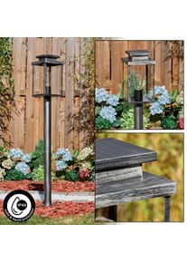 hofstein Tieva path light black, silver, 1-light source