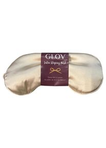 GLOV Satin Sleeping Mask Damen Schlafmaske Beige Uni Luxus Neu