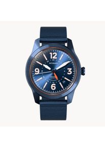 deTomaso Automatic Men's Watch - Blue - Surgical Steel, Sapphire Crystal, Ocean Plastic Strap - 41h Power Reserve, 40mm Dia., Japanese Automatic Movement -