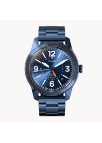 deTomaso Automatic Men's Watch - Blue - Surgical Steel, Sapphire Crystal, Stainless Steel Bracelet - 41h Power Reserve, 40mm Dia., Japanese Automatic Movement