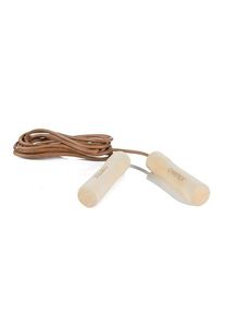 GYMSTICK Leather Jump Rope - Wood