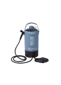 NEMO Helio Pressure Shower Campingdusche, 11l, fortress/silt /black
