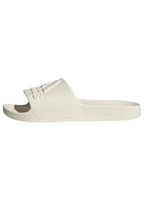 adidas Performance Sapato de praia/banho 'Adilette Aqua' em branco Tamanho 4 Estampado com logo