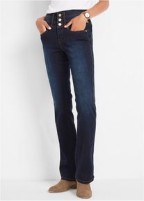 Shaping Ultra Soft Bootcut Jeans - blå - storlek 54 - bonprix