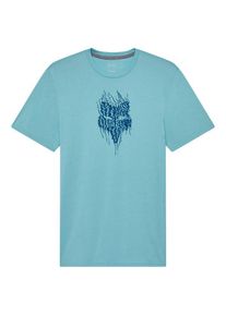 Fox Racing Bark S/S Tech Tee Cycling jersey Men (M, turquoise)