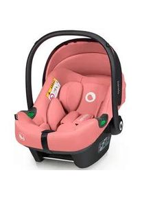 lionelo Babyschale , Pink , Textil , 64x57x44 cm , ECE R 129 i-Size , abnehmbarer und waschbarer Bezug, höhenverstellbare Kopfstütze, Sonnendach, Isofix-Befestigung, 3-Punkt-Gurt , Baby on Tour, Babyschalen, Babyschalen