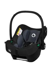lionelo Babyschale , Grau, Schwarz , Textil , 64x57x44 cm , ECE R 129 i-Size , höhenverstellbare Kopfstütze, Sonnendach, 3-Punkt-Gurt , Baby on Tour, Babyschalen, Babyschalen