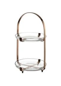 Leonardo Etagere , rund , 18.6x32.0x18.6 cm , Tragegriff, zerlegbar , Geschirr, Tischkultur & Serviergeschirr, Etageren