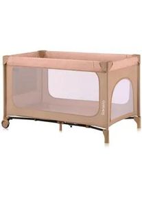 lionelo Reisebett , Beige , Kunststoff , 67x74.9x123 cm , SGS-geprüft , zusammenklappbar, Ausstieg , Babymöbel & Kindermöbel, Babyzimmer, Babybetten, Reisegitterbetten