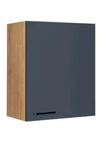 Nobilia Küchenoberschrank , Blau, Eichefarben , Holzwerkstoff , 2 Fächer , nur wie online abgebildet bestellbar , 60x72x35 cm , Blauer Engel, Pefc, Goldenes M, Made in Germany, DGM-Klimapakt , hängend , Küchen, Küchenmöbel, Küchenschränke