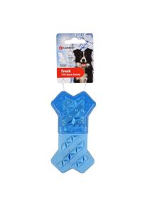 Flamingo Snowy Bone Gioco per cani, blu