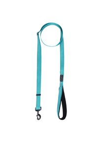 Rukka Bliss Riem, turquoise S: 125 - 200 cm lang, 10 mm breed hond