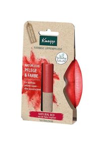 Kneipp Cuidado facial labial colorido Natural Red Lábios Female 3,5 g
