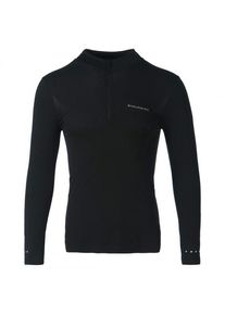 Endurance Jaro Seamless Midlayer Sportshirt Heren (XXL |zwart)