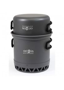 Origin Outdoors Biwak Topfset Radiator Pot (1-2 Personen, grey)