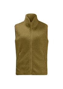Jack Wolfskin Womens High Curl Vest Fleecebodywarmer Dames (XL |olijfgroen)