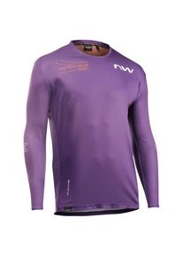 Northwave Edge 2 Jersey Long Sleeve Cycling jersey Men (3XL, purple)