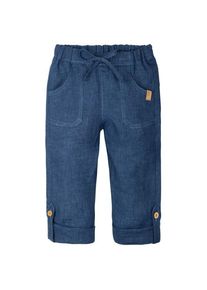 Pure Pure Kid's Hose Leinen mit Taschen Fritidsbyxa Barn Storlek 98 Färg blå
