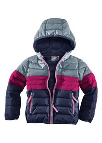 Killtec Doorgestikte jas donkerblauw/roze/lichtblauw - 59% | Maat: