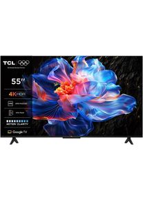 Televizor TCL LED 55P6K, 139 cm, Smart Google TV, 4K Ultra HD, Clasa E (Model 2025)