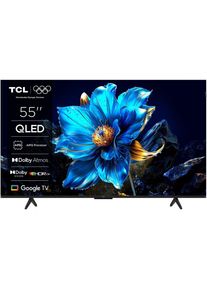 Televizor TCL QLED 55P7K, 139 cm, Smart Google TV, 4K Ultra HD, Clasa F (Model 2025)