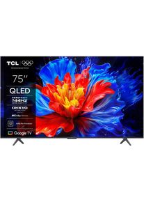 Televizor TCL QLED 75P8K, 189 cm, Smart Google TV, 4K Ultra HD, 100Hz, Clasa F (Model 2025)