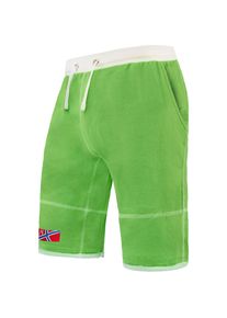 Nebulus Short FLAC, uomo, kiwi-bianco | Saldi