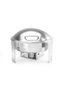 Chafing dish rotondo finitura satinata, Hendi, Profi Line, 6L, 465x420x(H)320mm