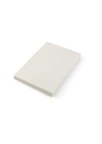 Papel sulfurizado - 500 piezas, Hendi, Blanco, 500 uds., 263x380mm