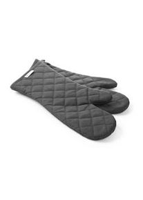 Mitones para horno - 2 unidades, Hendi, algodón con revestimiento ignífugo, 2 uds., (L)380mm