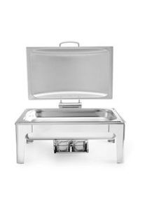 Chafing dish GN 1/1 finitura satinata, Hendi, Profi Line, 9L, 570x430x(H)290mm