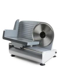 Domo affettarice elettrica inox grigia con lama micro seghettata da 19 cm 150 watt