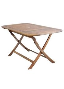 Bob Gardens Tavolo da Giardino Pieghevole cm 150x80 - JASPER Marrone