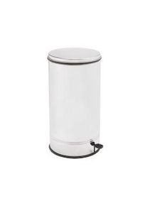 Medial International Contenitore in acciaio inox a pedale 80 litri