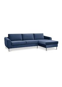 Milani Home MAX divano con chaise longue colore Blu