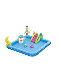 Bestway Piscina per bambini Little Astronaut Pl, PVC, 228 x 206 x 84 cm, 308 L, multicolore