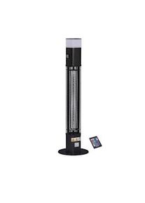Arebos Riscaldatore Da Stand 1500 W incl. 16 Colori Di Luce LED Con Telecomando