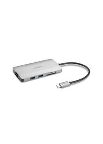 Kensington UH1400P Dock Universale Portatile Driverless USB-C 8-in-1, alimentazione fino a 85 W, Ultra HD (singolo 4K a 60 Hz) ad alta risoluzione